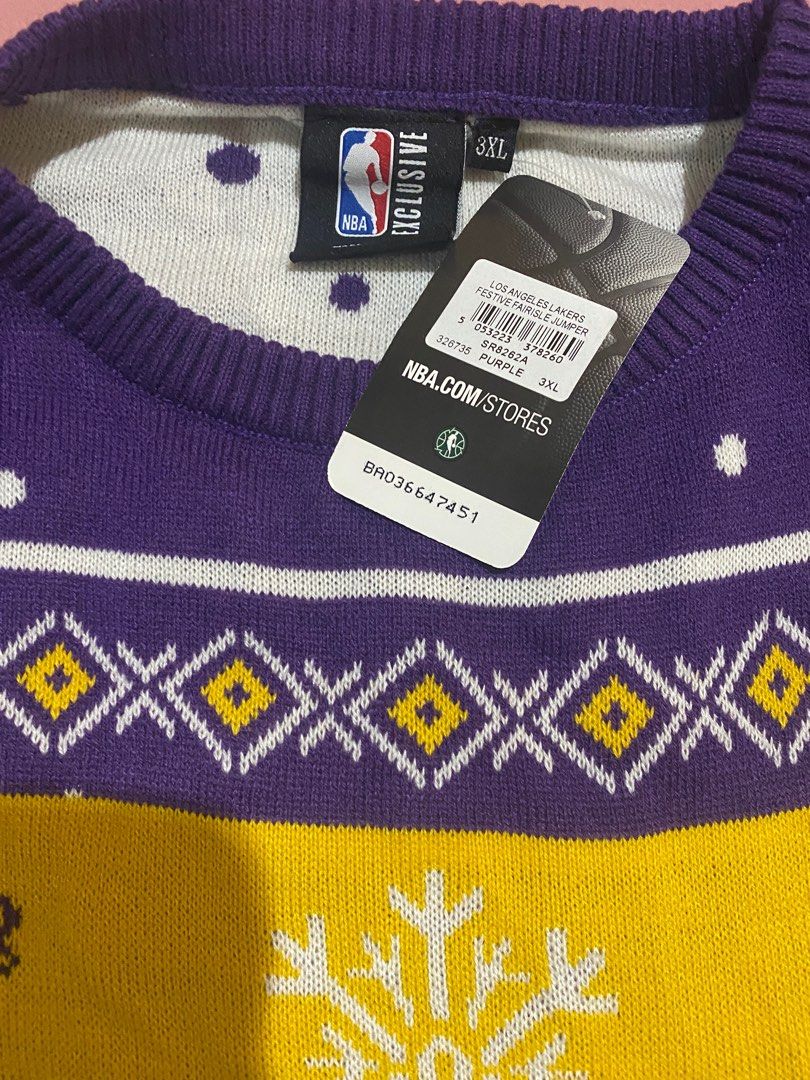 Lakers christmas jumper sales