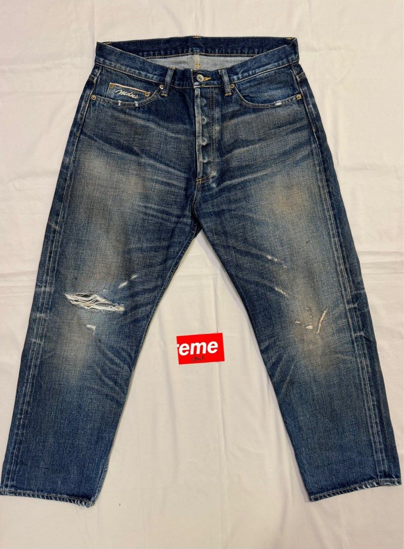 Madness 20SS Ripped Cropped Denim Pants Carousell