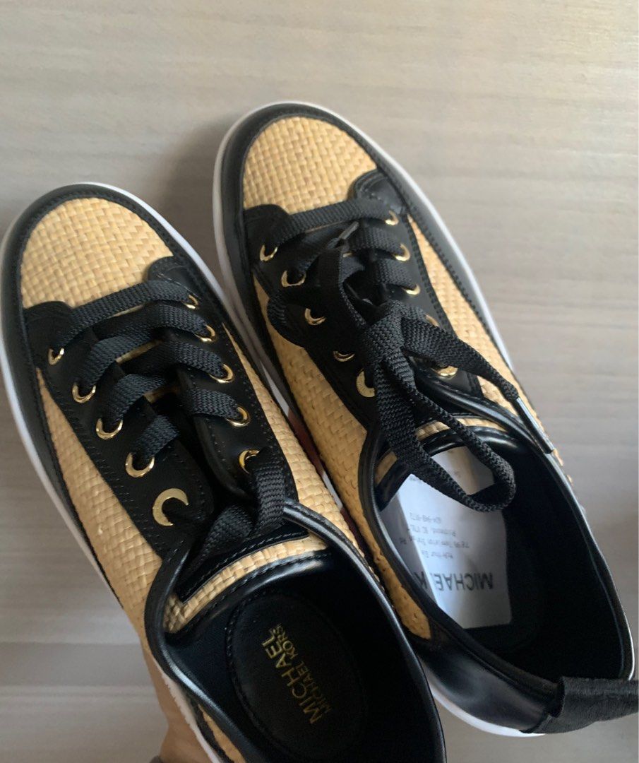 Michael Kors lace up sneakers in size US 8 no box sf or pick up Loafers Carousell