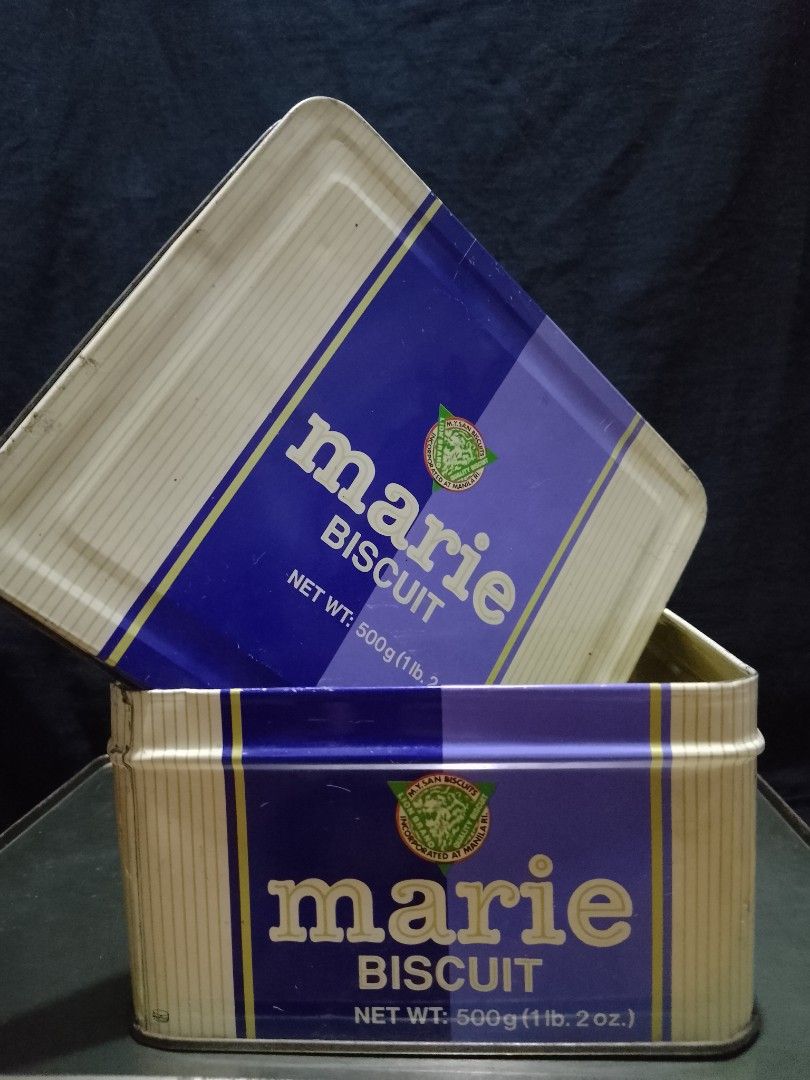 M.Y SAN Biscuits MARIE old Tin can (Category: Food Organization & Storage) located in Davao. Submitted by jeffsantos (Listing ID 1328412729, Image 3). Description: no issues.