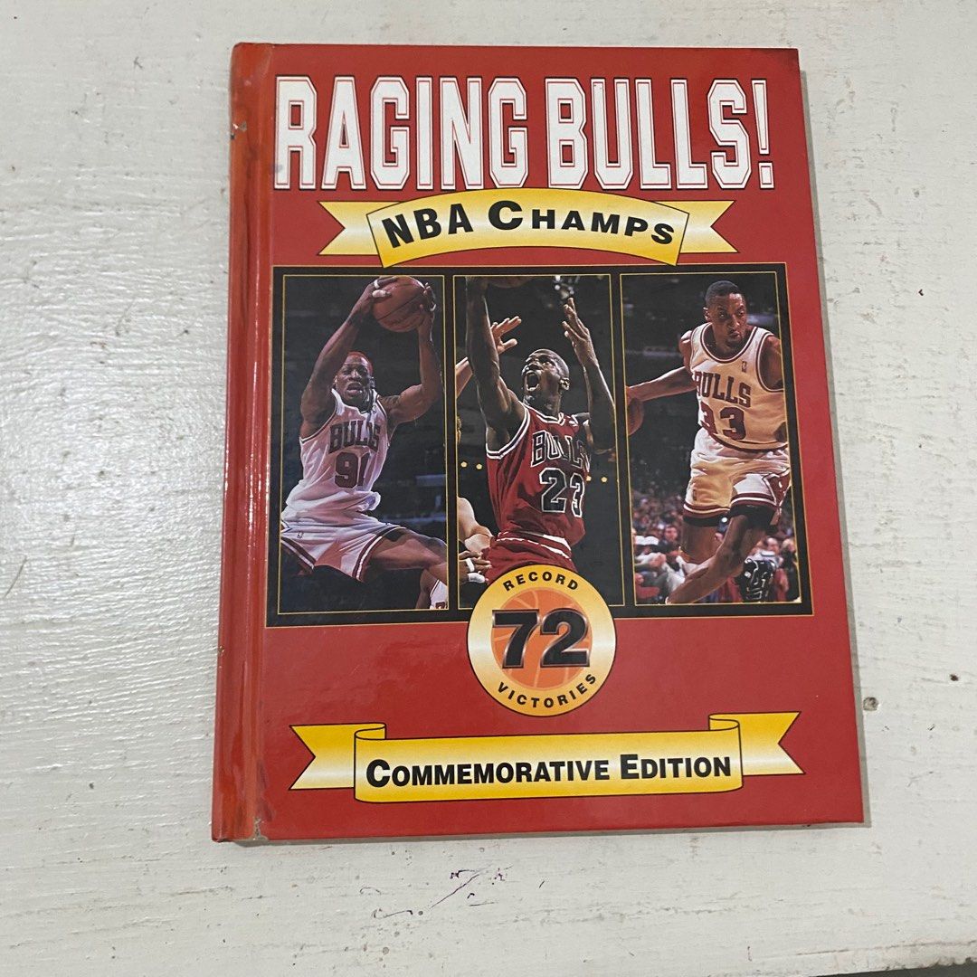 NBA 1996 Raging Bulls NBA Champs (Category: Magazines) located in Taguig. Submitted by wardrobe.syndrome (Listing ID 1328374038, Image 1). Description: NBA 1996 Raging Bulls! NBA CHAMPS COMMEMORATIVE EDITION MAGAZINE- 72 Win Season.