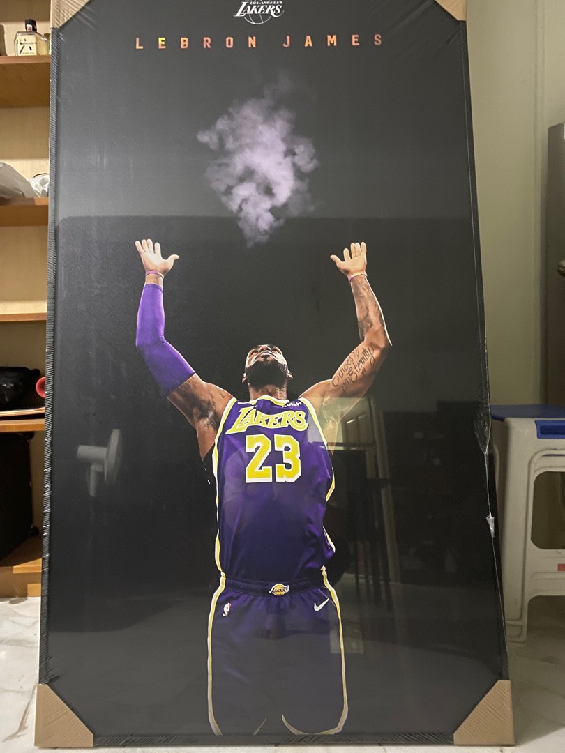 Lebron james powder poster shop