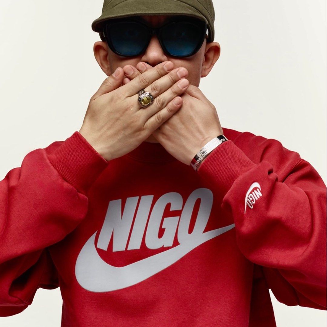 Nigo x Nike Crew FLC, 男裝, 上身及套裝, 衛衣- Carousell Nigo x Nike Crew FLC, 男裝, 上身及套裝, 衛衣- Carousell