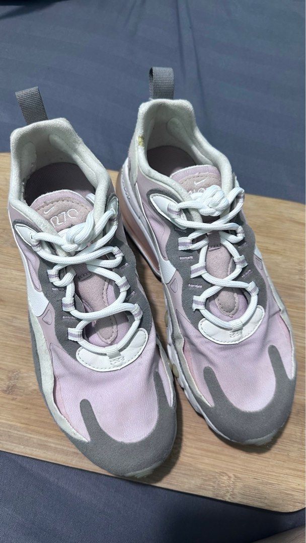 nike airmax 270 react plum chalk stone mauve