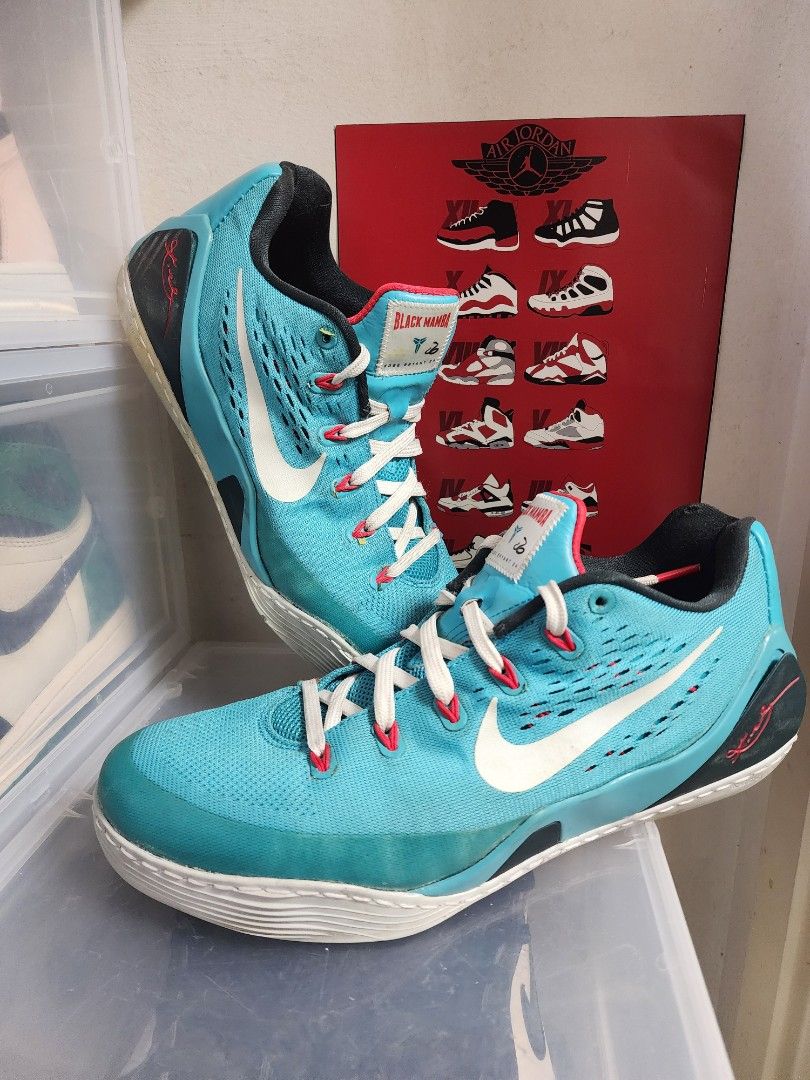 Nike kobe 9 dusty cactus teal basketball Men s Fashion Footwear Sneakers on Carousell