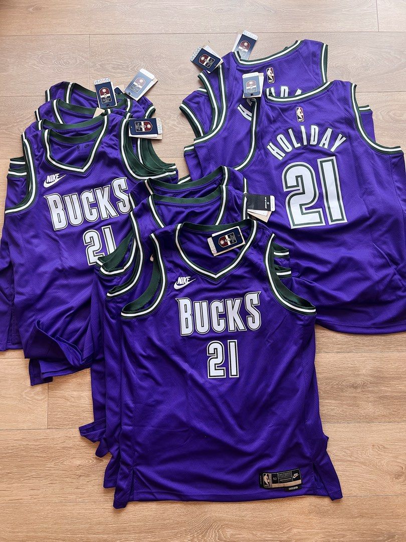 jrue holiday milwaukee bucks jersey