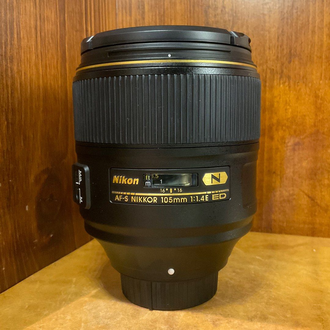 NIKON 105 E ED AF-S W/BOX (2023907) I24, Photography, Lens