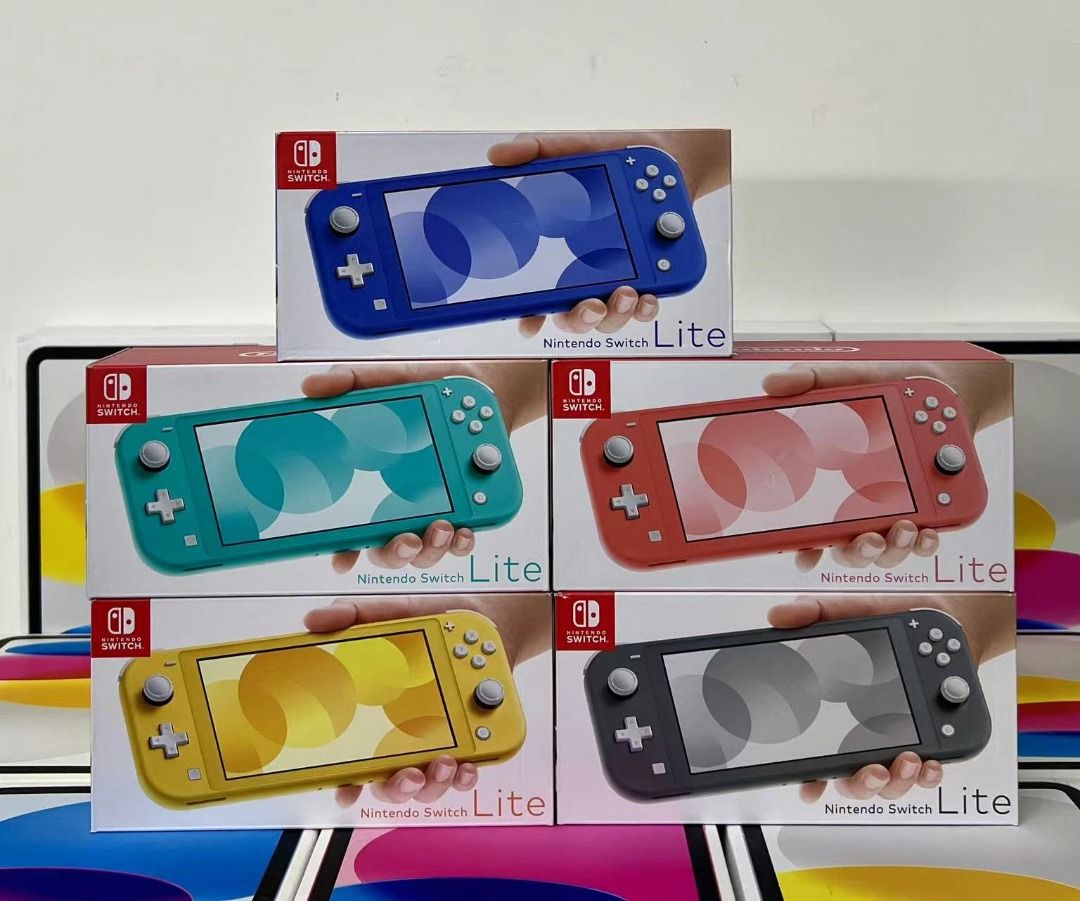 ⚡️全新原封⚡️Nintendo Switch Lite 日本版 Blue/Yellow/Gray/Coral/Turquoise 藍/黃/灰 ...