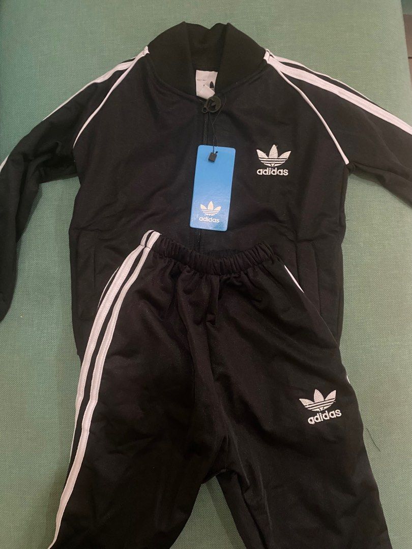 One set jacket jogging celana jogger adidas anak laki laki 2 tahun Bayi Anak Baju Bayi di Carousell