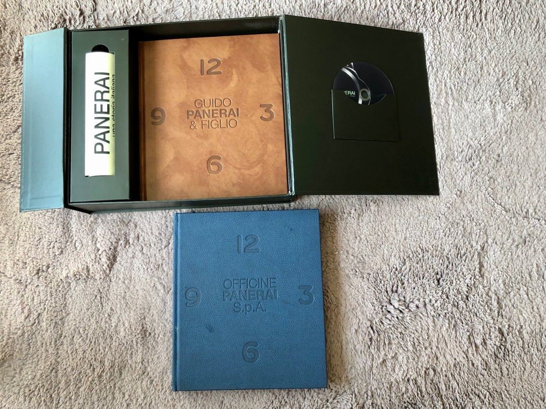Panerai Book PANERAI Una Storia Italiana Authors Texts by Loris Pasetto and Photos