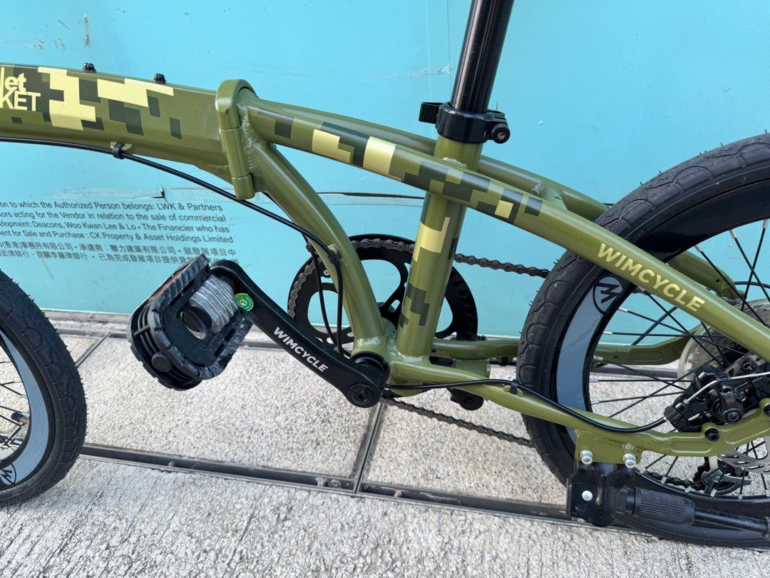 Wimcycle folding bike new arrivals