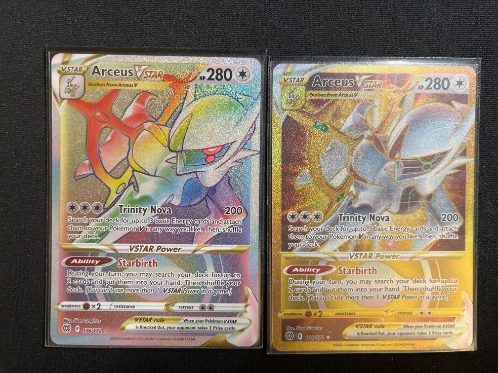 Pokemon Arceus Vstar Golden Rainbow, Hobbies & Toys, Toys & Games on Carousell Pokemon Arceus Vstar Golden Rainbow, Hobbies & Toys, Toys & Games on Carousell