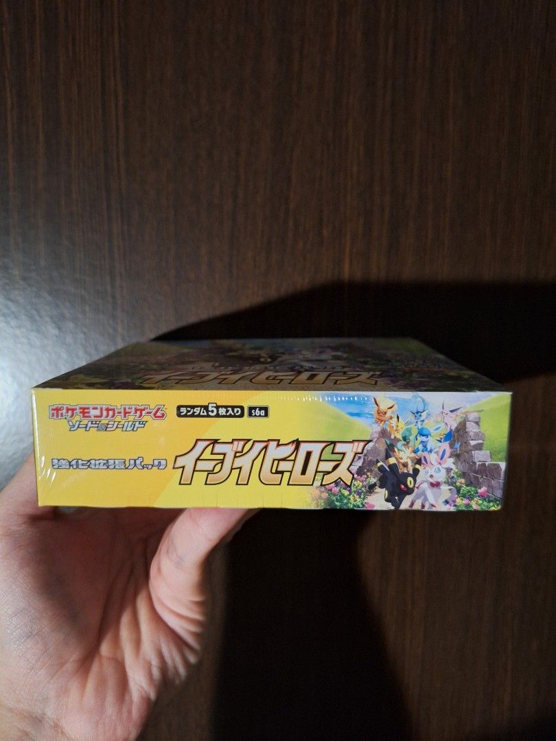 eevee heroes booster box for sale Pokemon TCG Eevee Heroes Gym Box Set  Japan Direct