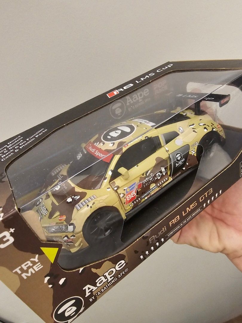 Pop Race Audi R8 LMS GT3 1/32 Aape by Bathing Ape, Toys
