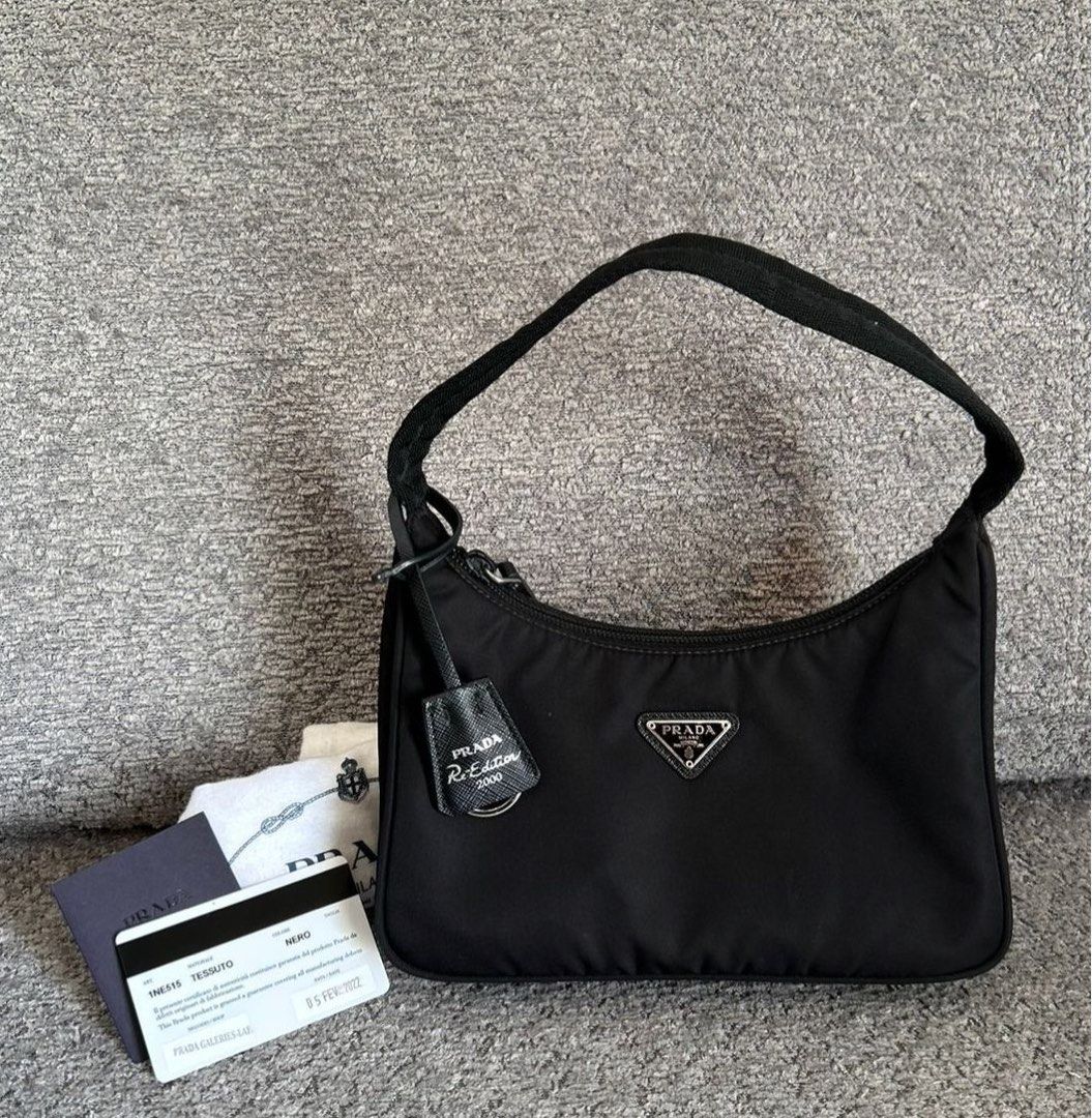 Hobo Bag Prada Small Nylon Edition 2000 Nylon Prada Hobo 2000
