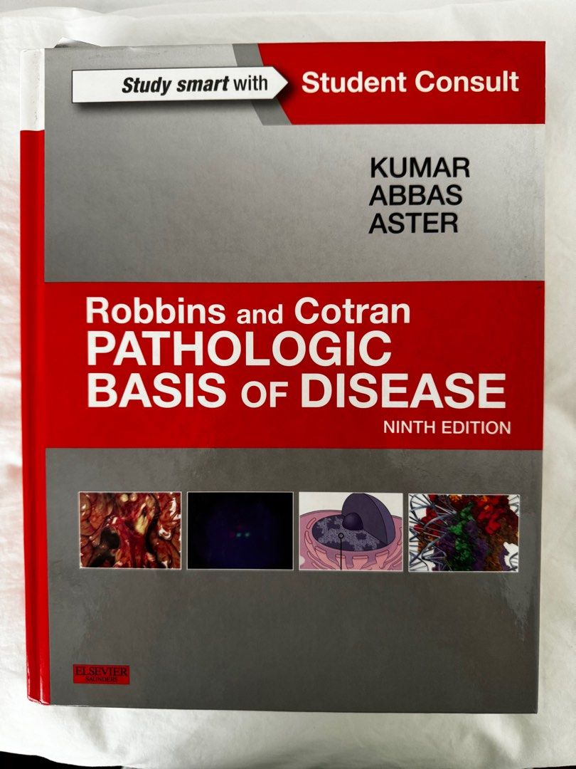 Robbins and Cotran Pathologic Basis of Disease, 9th Edition (Category: Textbooks) located in Manila. Submitted by medbooks4cheap (Listing ID 1328281443, Image 1). Description: Robbins and Cotran Pathologic Basis of Disease, 9th Edition Like new but some pages with highlights or side notes but very little Perfect for 2nd year medical students.