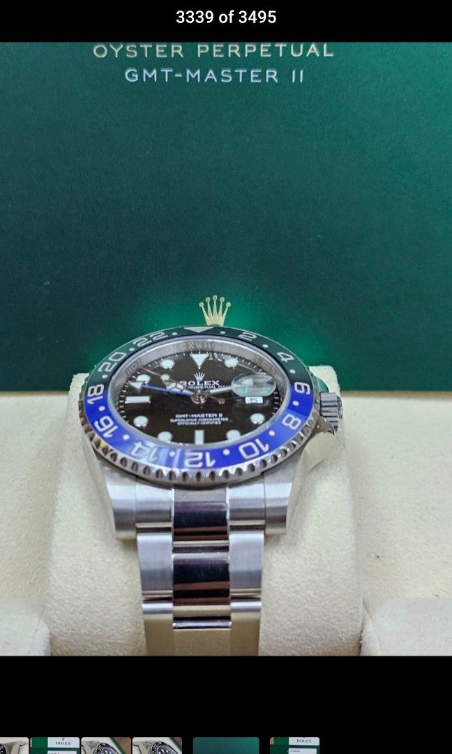 Rolex Batman Full set 2018 daytona speedmaster zenith 116710BLNR, Men's