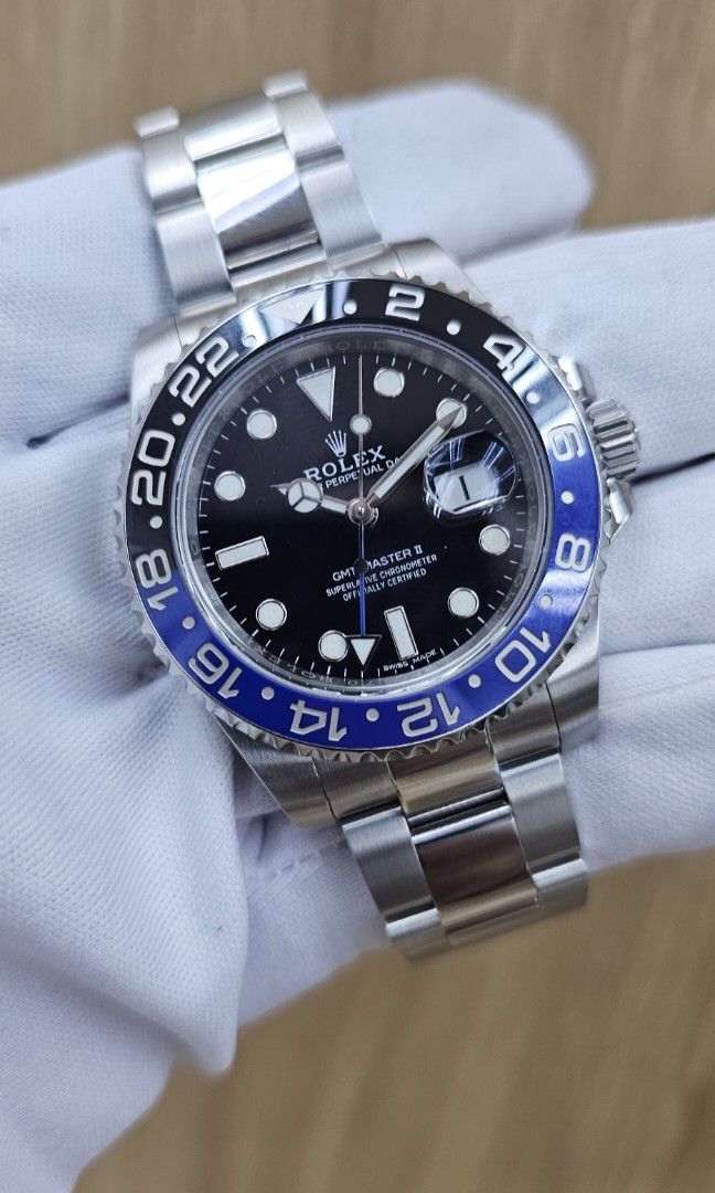 Rolex Batman Full set 2018 daytona speedmaster zenith 116710BLNR, Men's