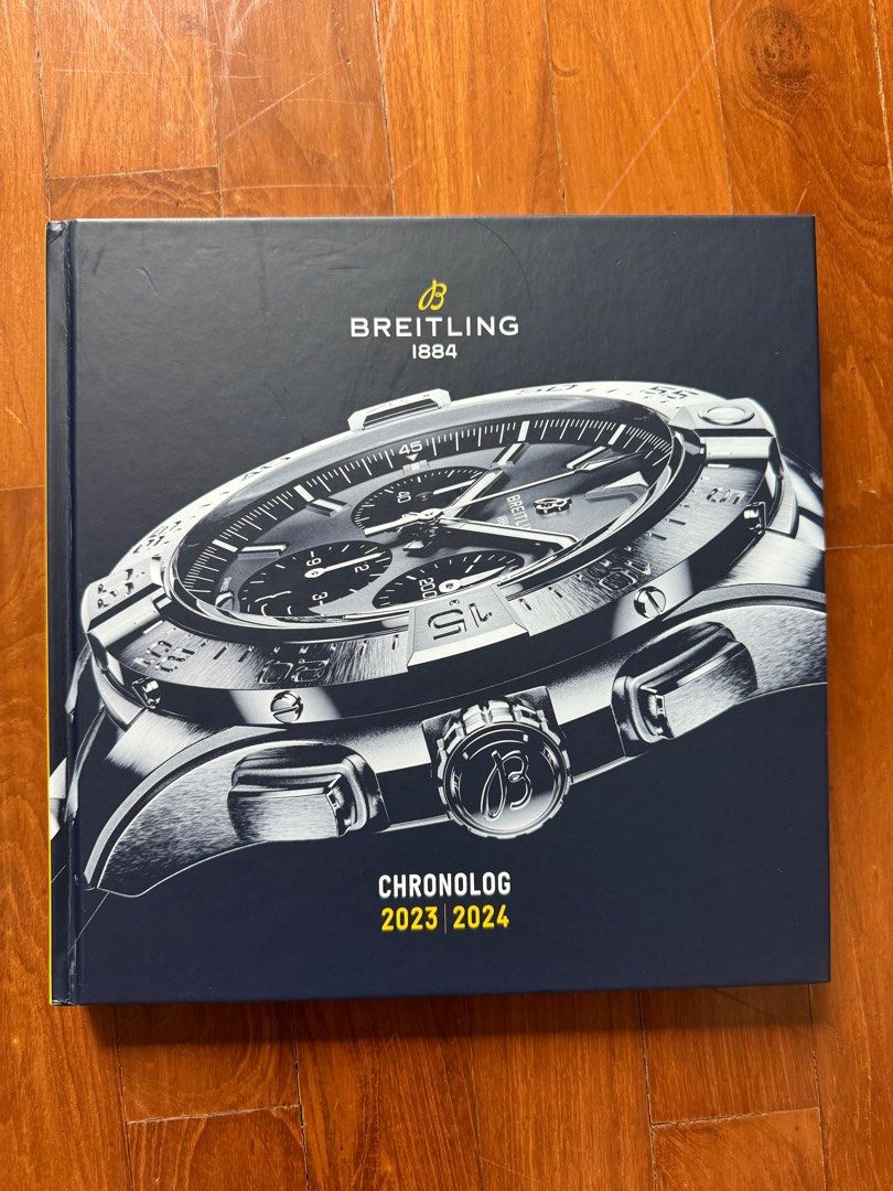 Signed Breitling 2023 2024 Chronolog Hardcopy plus cap Hobbies Toys Memorabilia Collectibles Stamps Prints on Carousell