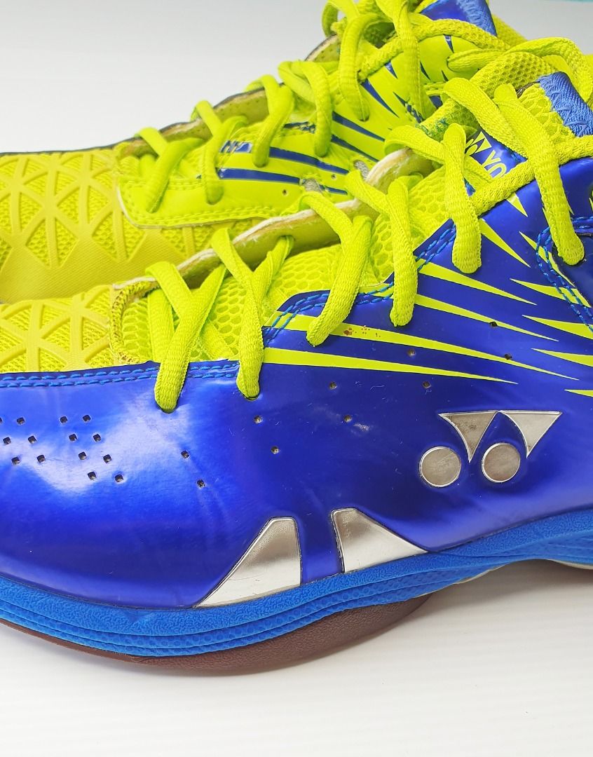 SPECIAL YONEX SHB 01 LIMITED ISSUED TO AND WORN BY LEE CHONG WEI FOR RIO OLYMPICS AND 2016 SEASON Midnight Navy Lime Shoe Size Euro 43 or 27.5cm