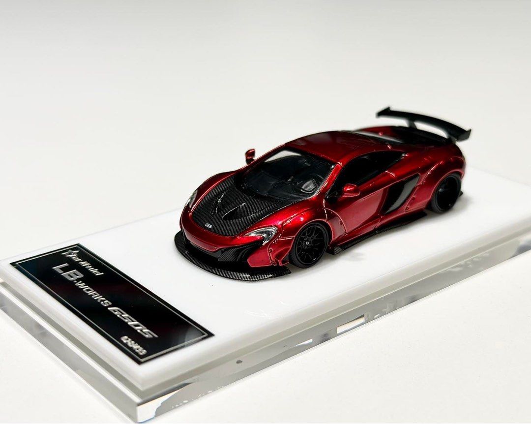 1/64 Star Model LBWK MCL 650S メタリックレッド STAR MODEL] 1/64 LBWK McLaren 650S - Metallic Red