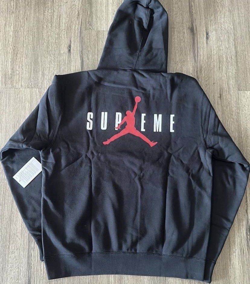 Hoodie supreme jordan top