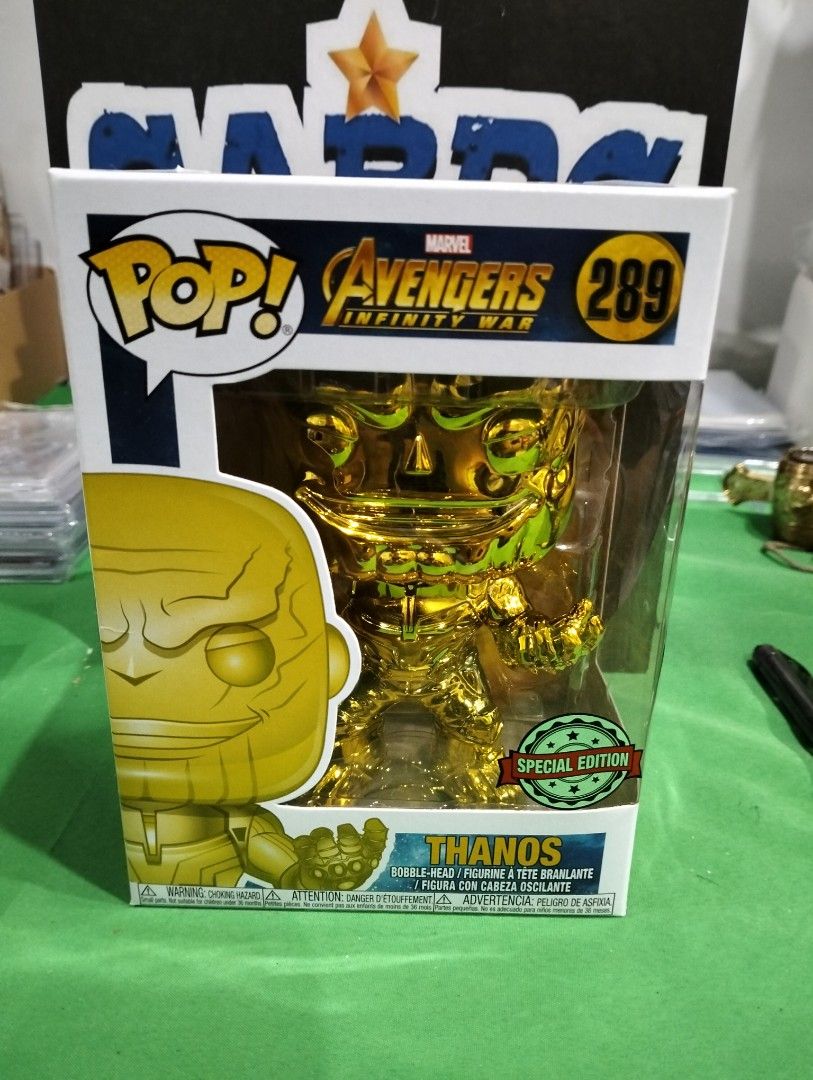 THANOS Funko Pop Special Edition #289 (Category: Designer & Blind Box Toys) located in Davao. Submitted by soleace (Listing ID 1328393438, Image 1). Description: Special Edition Brand New MOP:Gcash/ Maya.