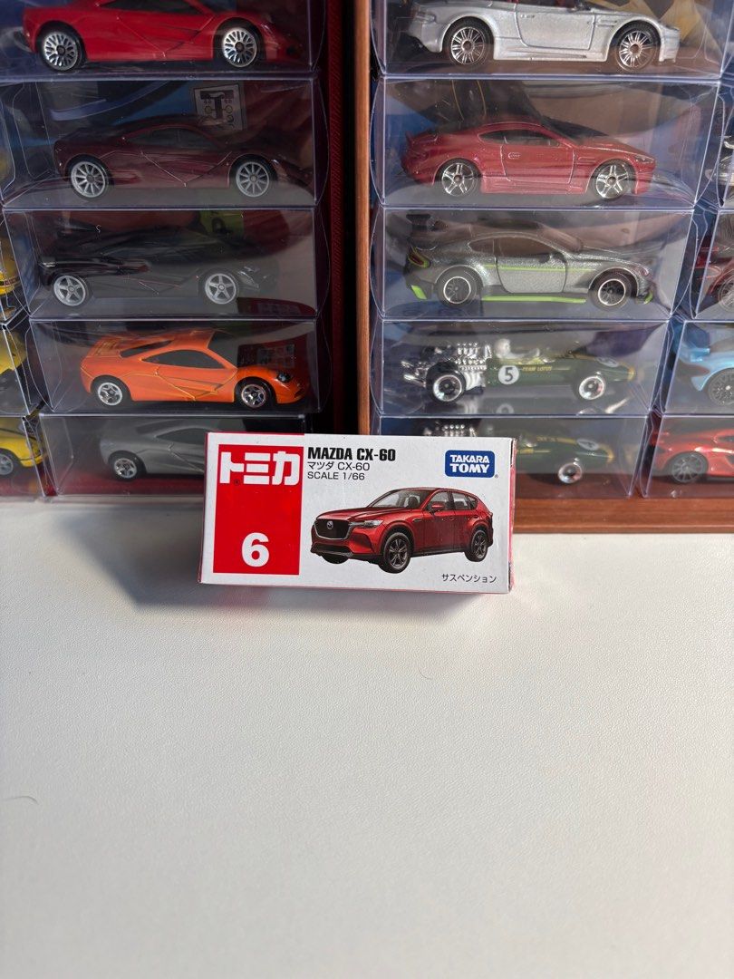 Tomica Nissan Fairlady Z (RZ34) and Mazda CX-90, Toys