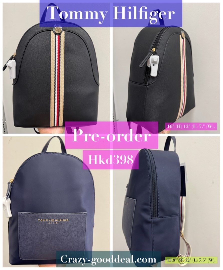 Tommy hilfiger backpack purse top