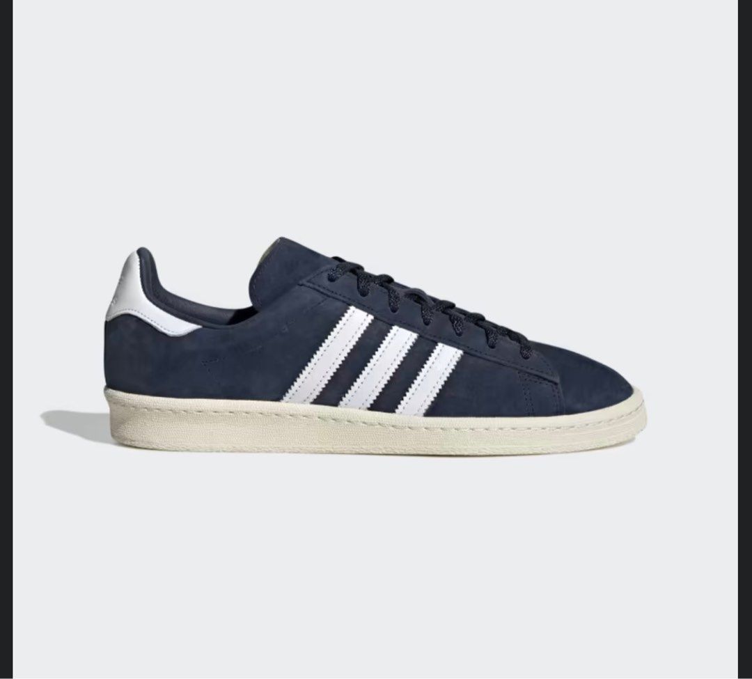 US 5 7 10.5 12 12.5 13 Adidas Campus 80s Low Cut Top Navy Dark Royal Blue Cloud Off White Sail Cream OG Classic Old Skool School