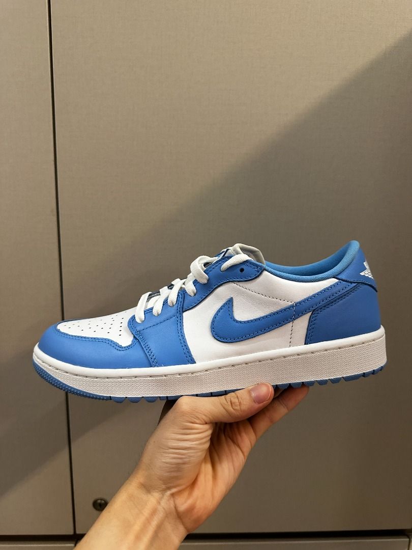 US 9.5 BNDS Air Jordan 1 Low Golf University Blue