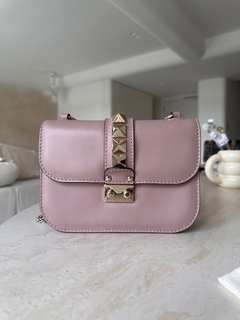 Glam Lock Used Valentino Handbags Valentino Garavani Rockstud Glam