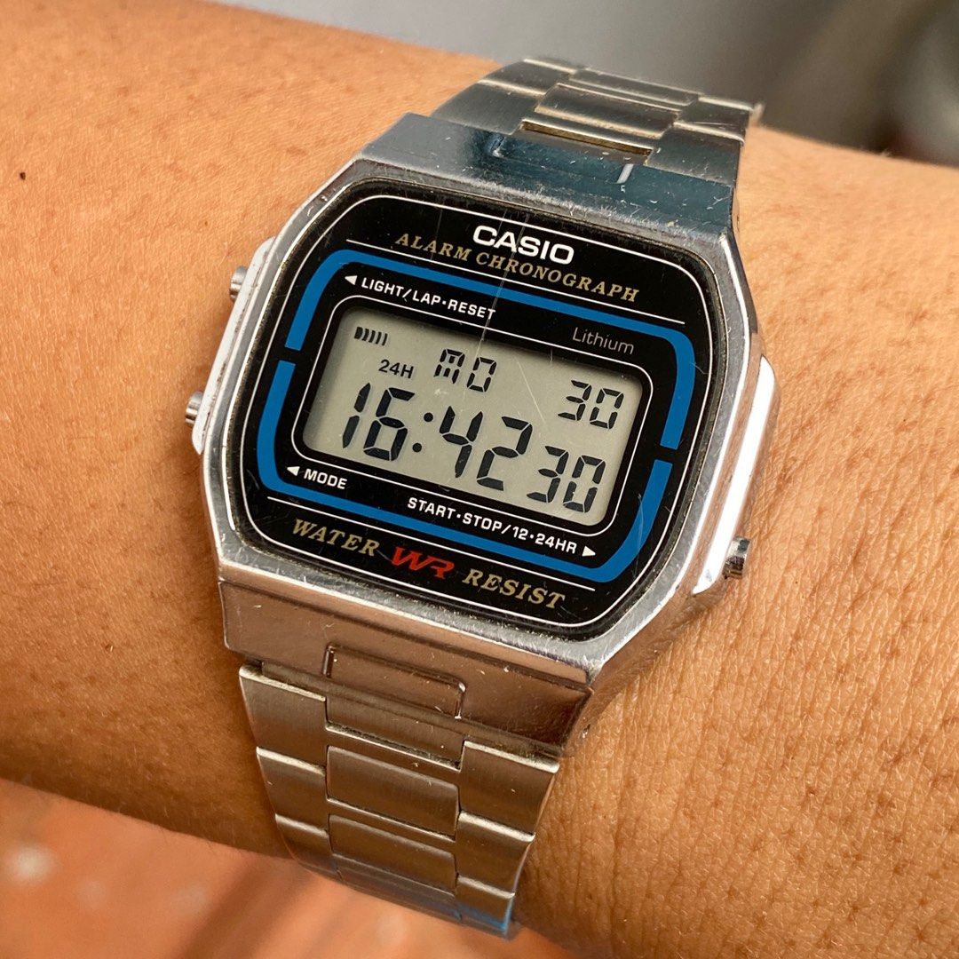 Casio a164w hot sale