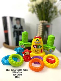 Vtech baby Animal Seesaw stacker, Hobbies & Toys, Toys & Games on Carousell
