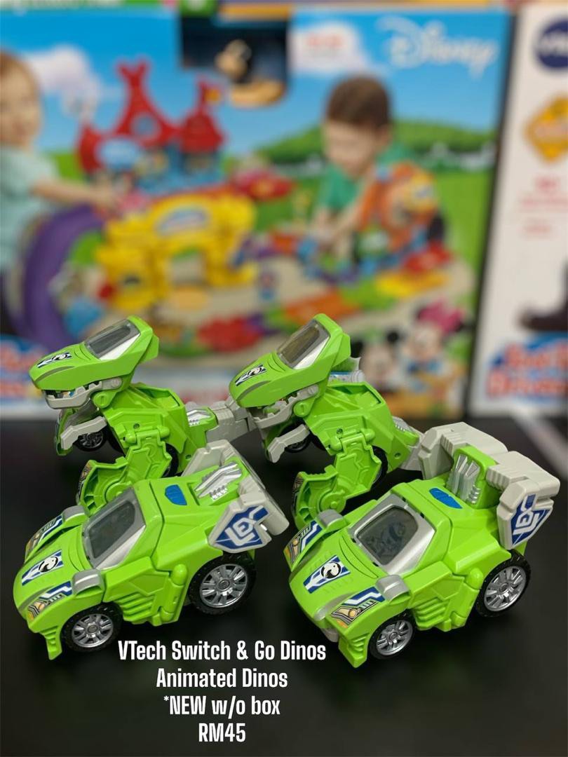 VTech Switch & Go Dinos Sliver the T-Rex, Hobbies & Toys, Toys & Games ...