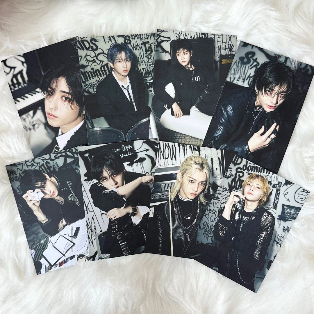 wts stray kids dominate singapore vip postcards