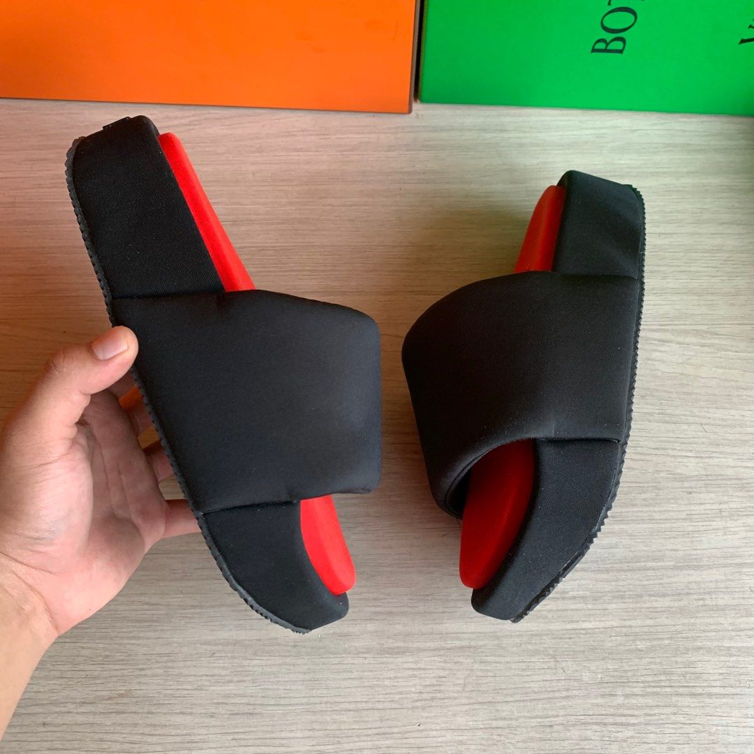 Y3 Sandals thick sole Yohji Yamamoto Platform sandal size 39 Barang Mewah Pakaian di Carousell