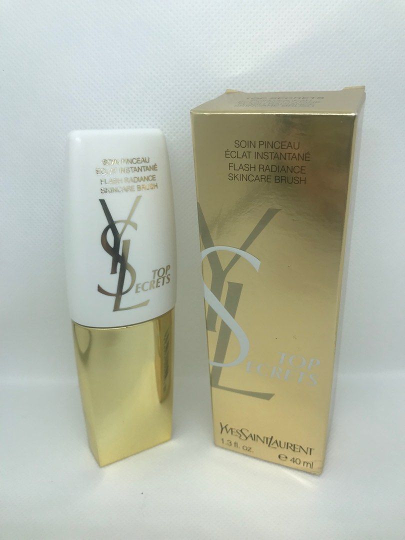 YSL SOIN PINCEAU ECLAT INSTANTANE Top Secrets Flash Radiance Skincare Brush Beauty Personal Care Face Makeup on Carousell