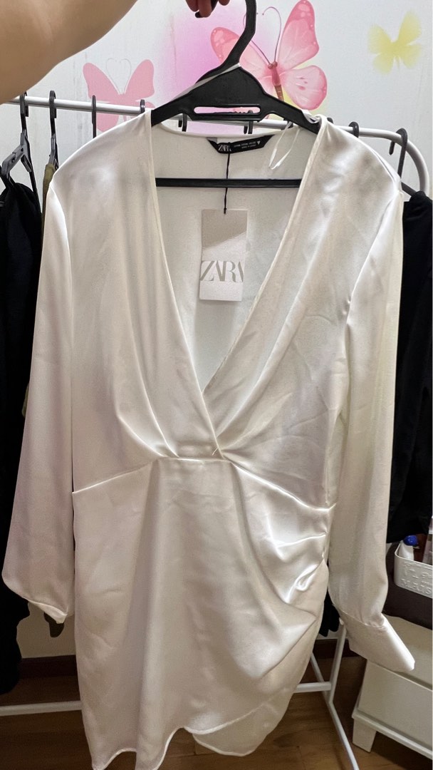 Hera Drape Satin Top