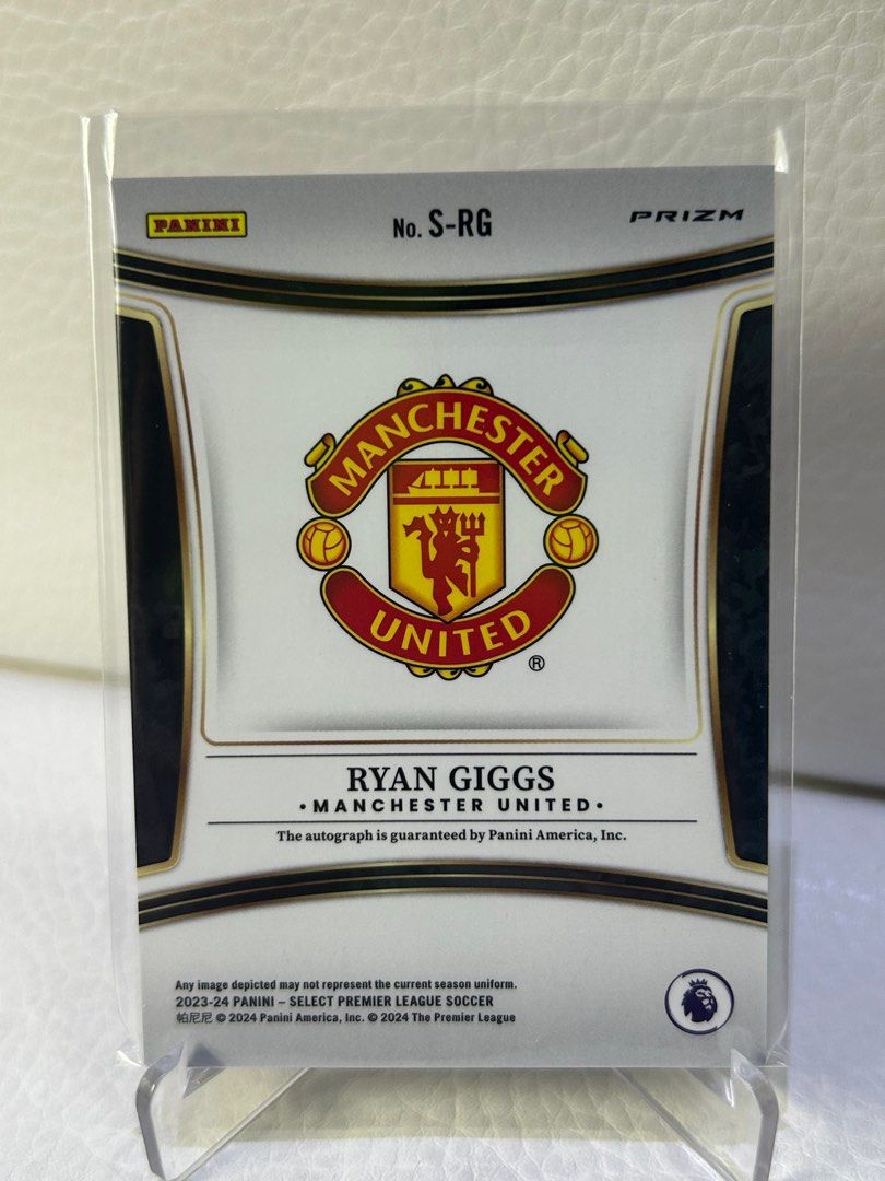 2023-24 Panini Select Premier League EPL Ryan Giggs silver Prizm 