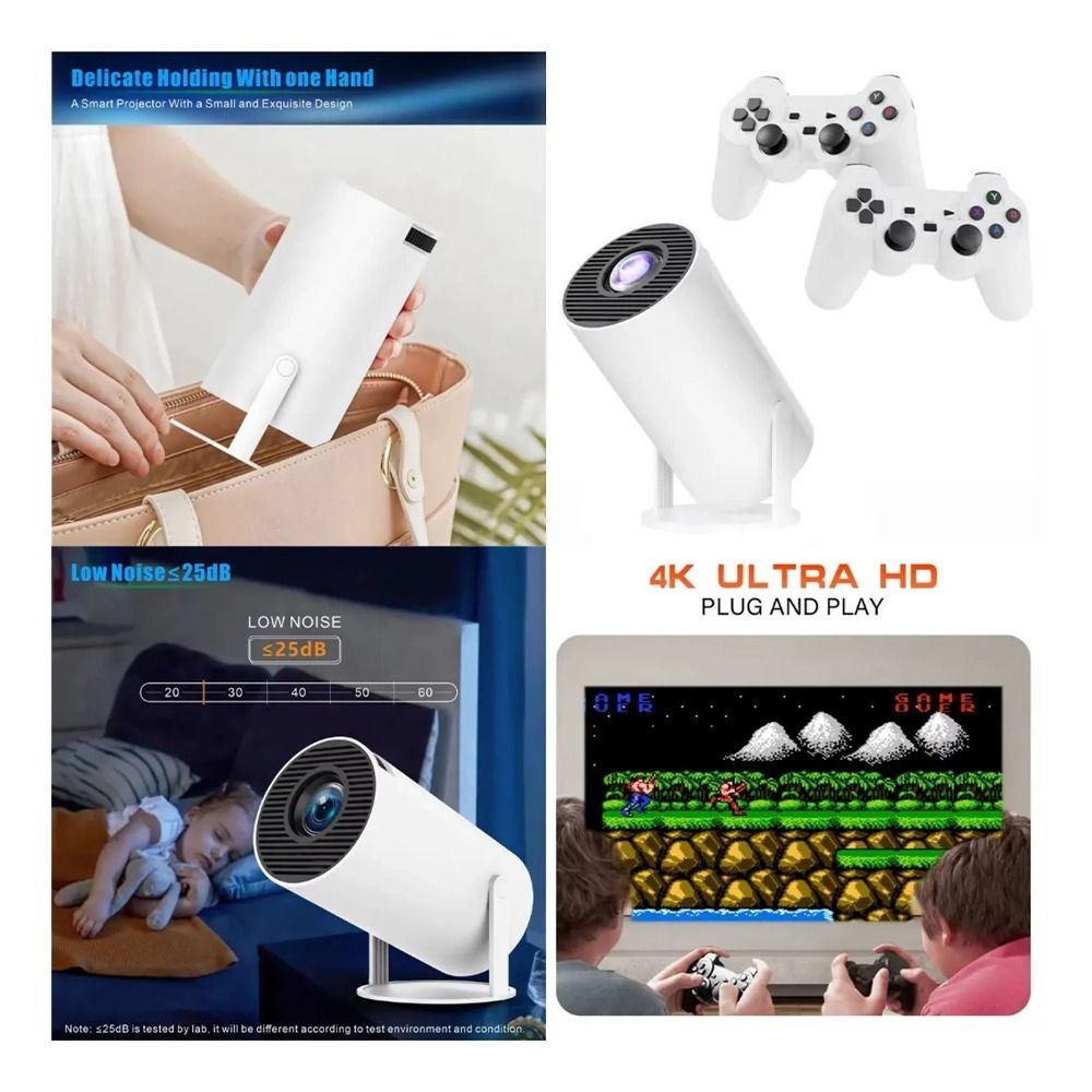  M300max Portable Smart Android 1080P HighDefinition Game Projector
