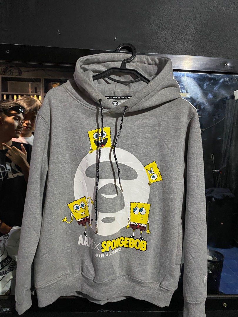 Aape x spongebob hoodie store