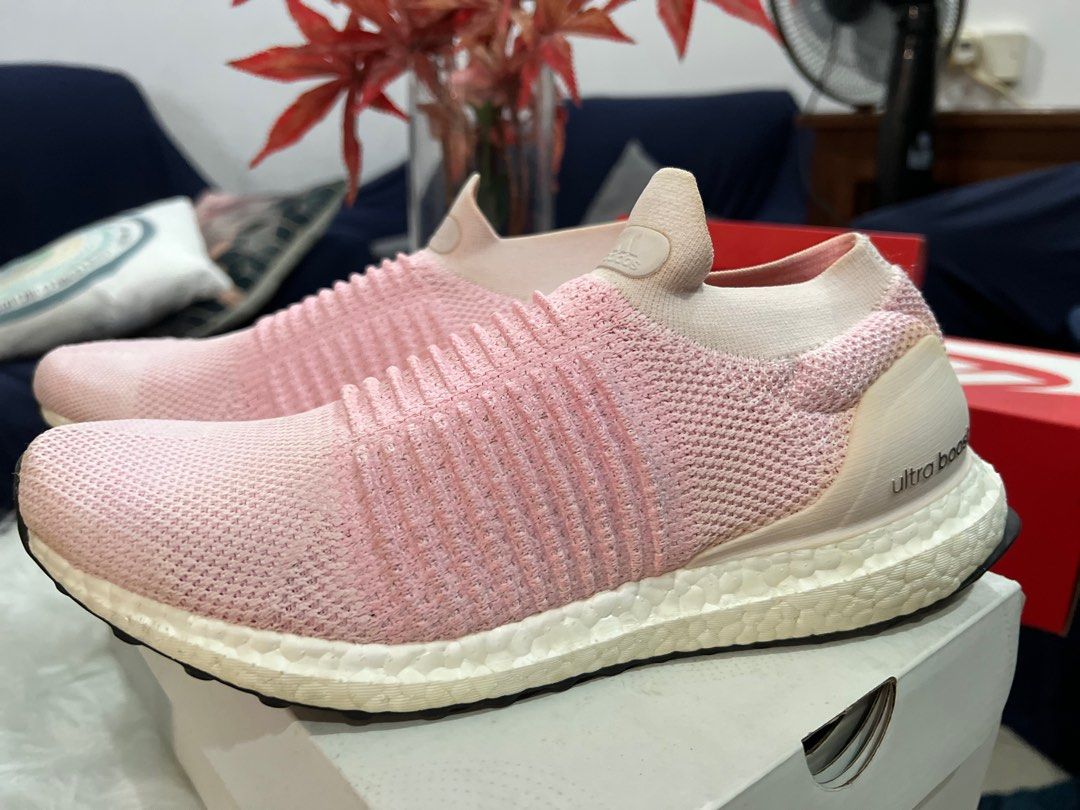 adidas gazelle silver green womens adidas Ultraboost Web DNA Road-Running Shoes Blue 10.5 main image 0