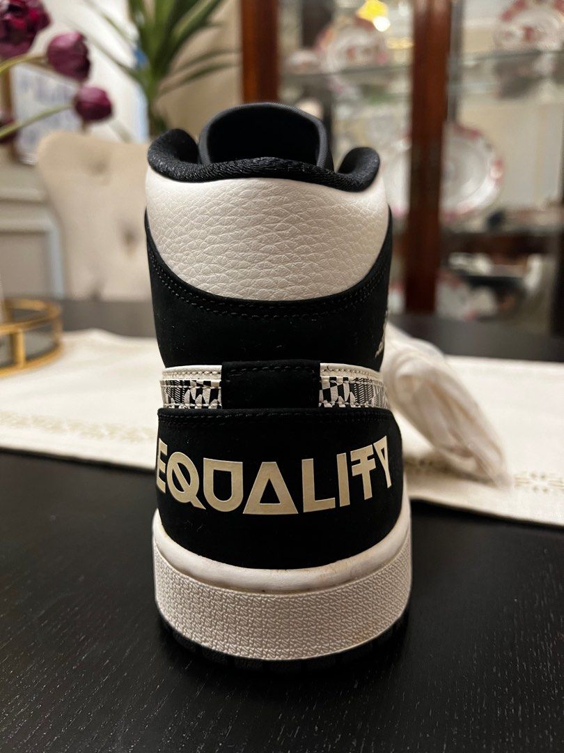 Air Jordan 1 Mid Equality 2019 Men s Fashion Footwear Sneakers on Carousell