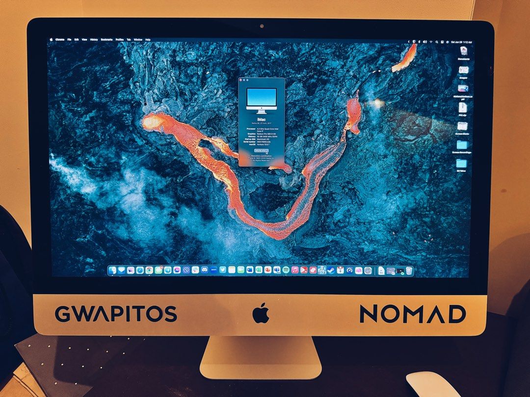 iMac27インチ2017年SSD512GB メモリ32GB Core i7 iMac27インチ2017年SSD512GB メモリ32GB Core i7 iMac (Retina 5K, 27