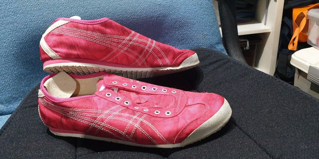 Asics Onitsuka Tiger Mexico 66 laceless sneakers Men s Fashion Footwear Casual shoes on Carousell
