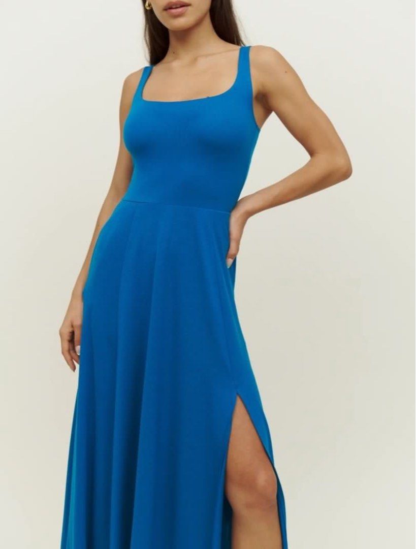 reformation allison knit dress Reformation | Dresses | Reformation Allison Knit Dress In Peacock Blue