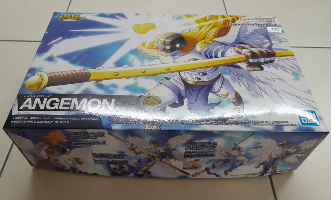 Bandai Figure-rise Standard Digimon Adventure - Angemon Model Kit ...