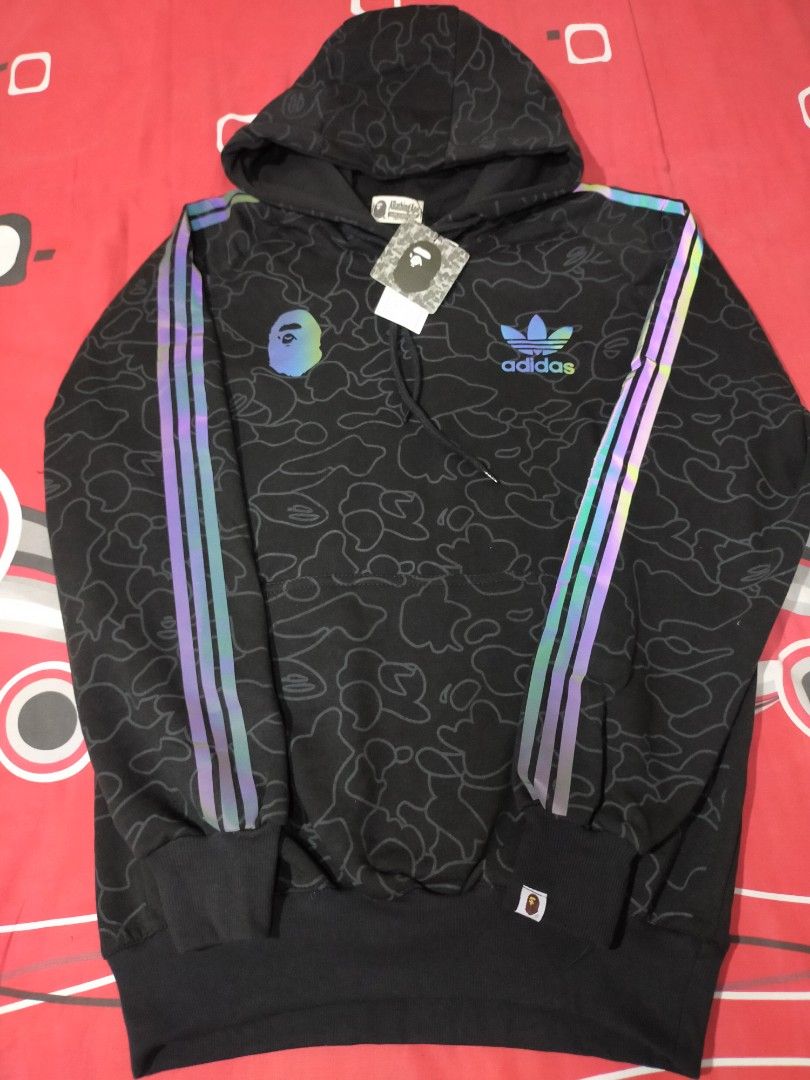 Adidas e bape tech hoodie hot sale