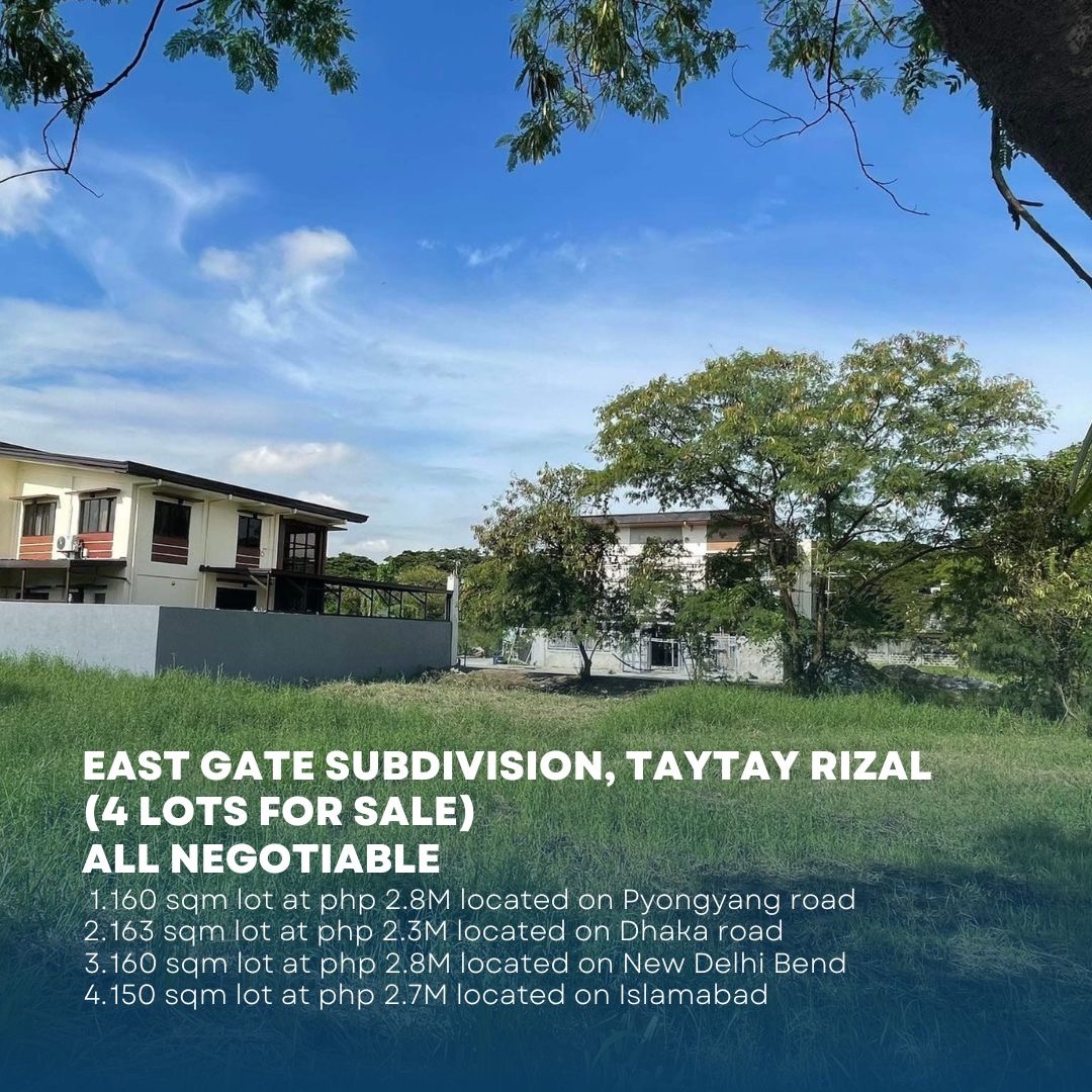 Crystal East Residential Estate, Morong Rizal Lot, Property, For Sale ...